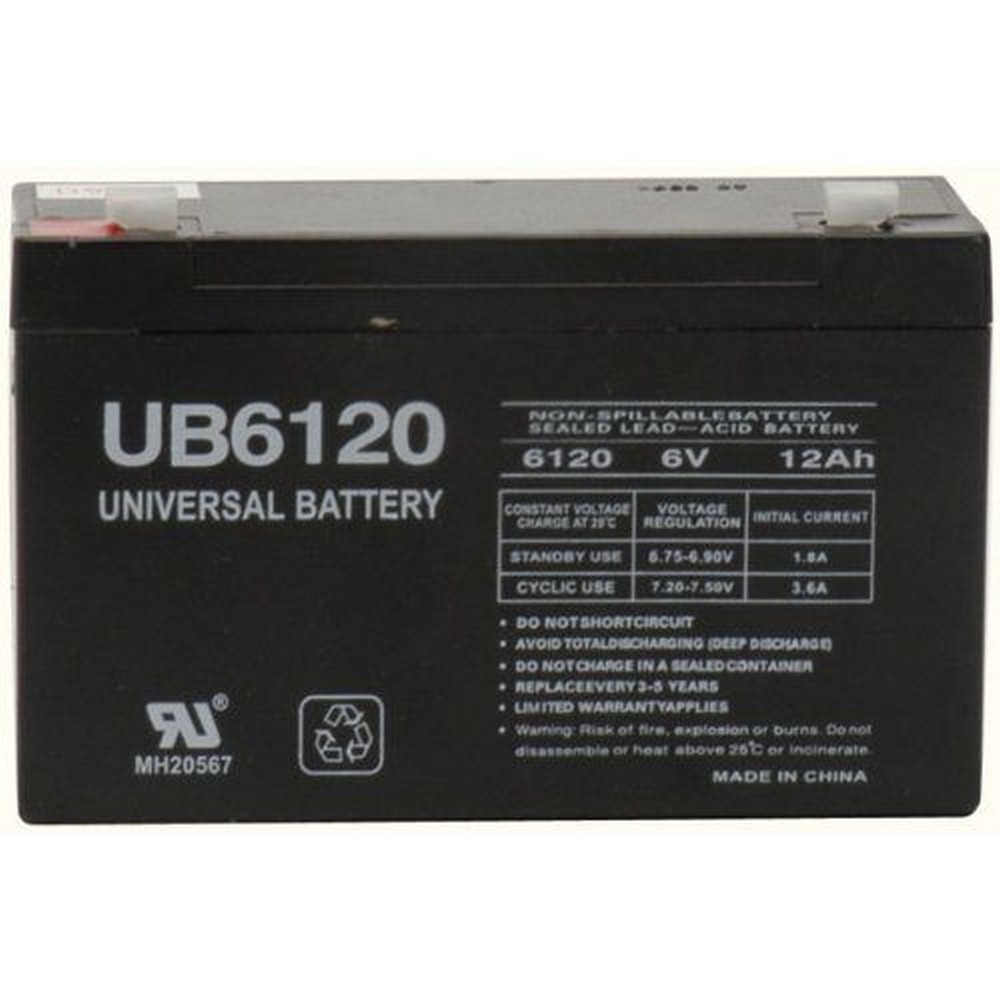 Lithonia Lighting-ELB 0610-Accessory - 5.95 10AH Replacement Battery   Accessory - 5.95 10AH Replacement Battery